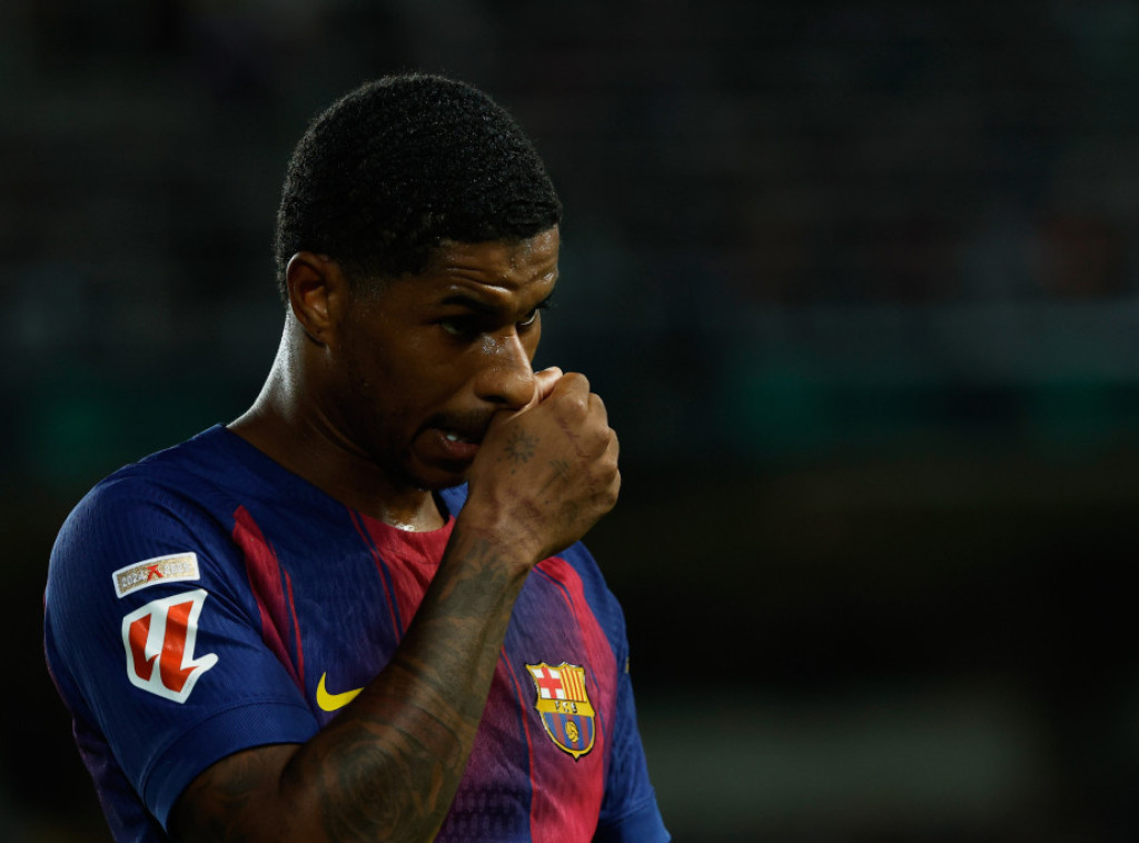 Fudbaler Barselone Markus Rašford spreman za meč sa Čelsijem u Ligi šampiona