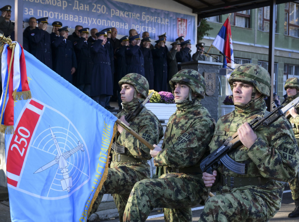 Obeležen dan 250. raketne brigade za PVD