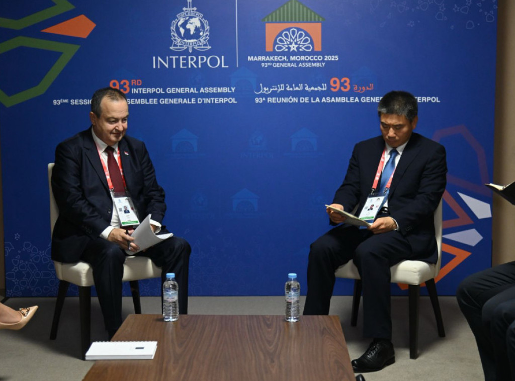 Dacic, China's Xu discuss cooperation in fight against crime