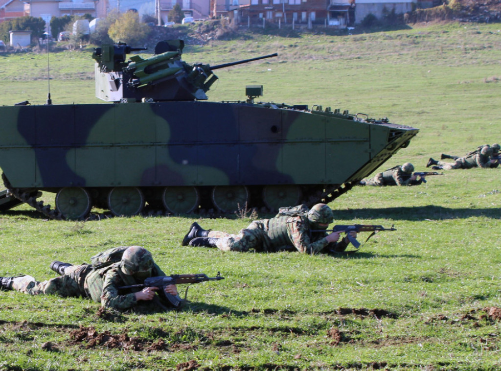 Ministarstvo odbrane: U toku obuka na modernizovanim borbenim vozilima pešadije