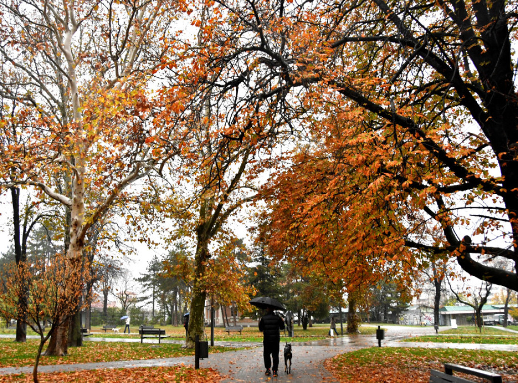 Danas oblačno i hladnije, mestimično s kišom, tokom noći zahlađenje i sneg