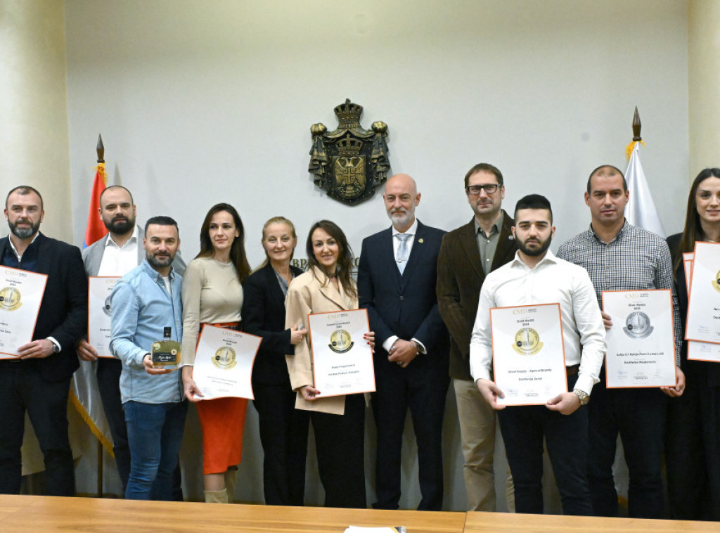 Dodeljene nagrade proizvođačima rakija iz Srbije osvojene na CMB Spirits Selection-u