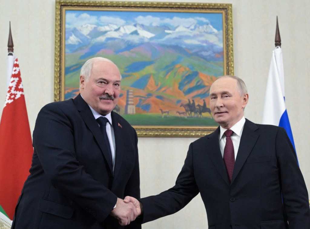 Počeo sastanak Putina i Lukašenka u Kirgistanu