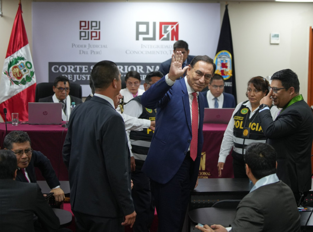 Sud u Peruu osudio bivšeg predsednika Viskaru na 14 godina zatvora zbog korupcije