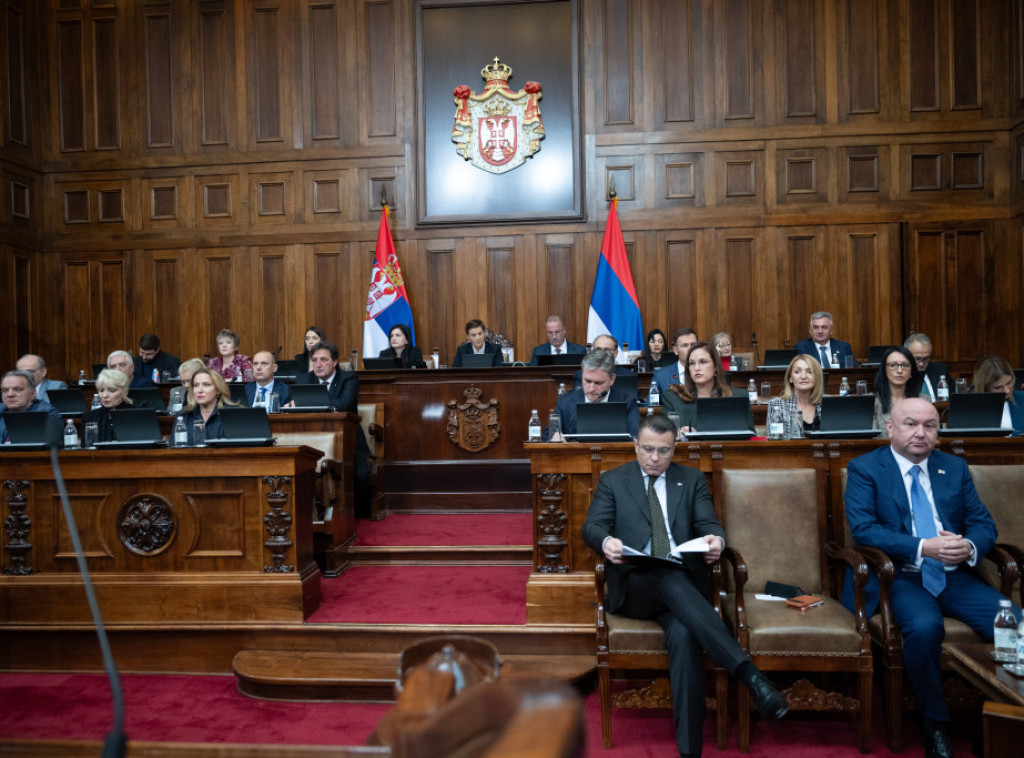 Poslanici Skupštine Srbije nastavili sednicu, na dnevnom redu budžet za 2026. godinu