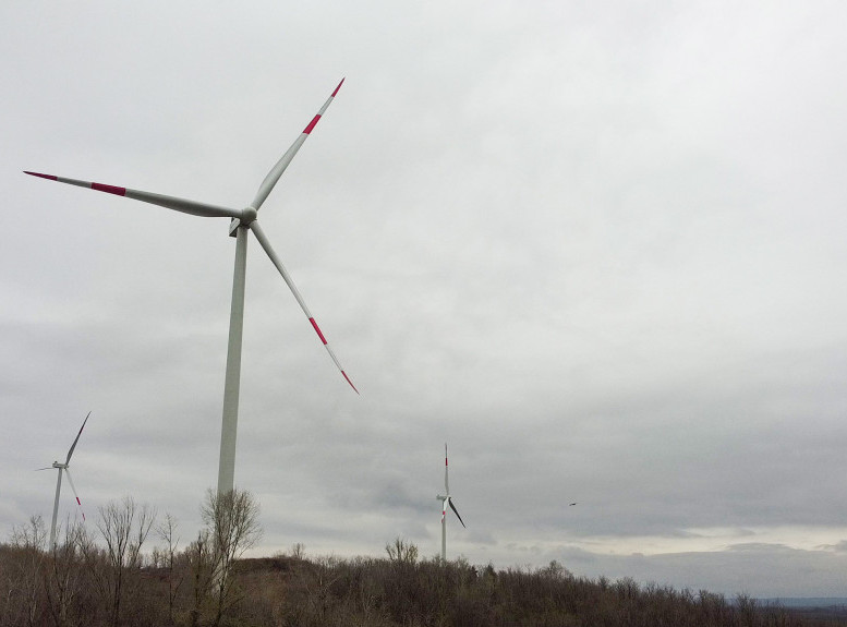 EPS: Prvi vetropark Elektroprivrede Srbije "Kostolac" počeo probni rad