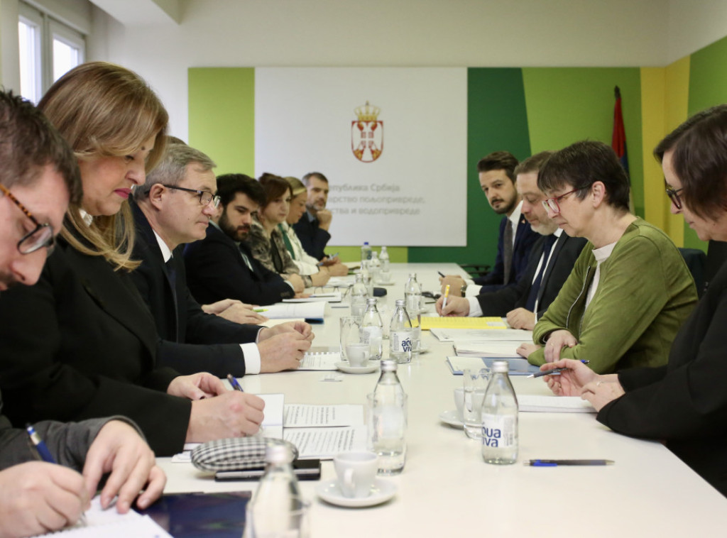 Glamočić sa ambasadorkom Konrad: Srbija najveći ekonomski partner Nemačke u regionu