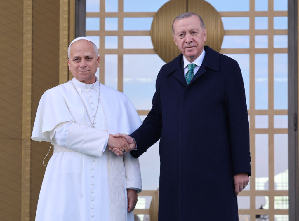 Erdogan: Pozdravaljam pronicljivu poziciju pape Lava XIV o palestinskom pitanju
