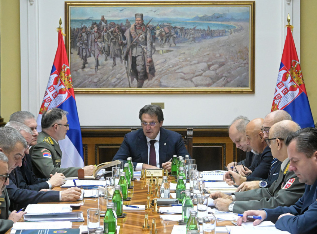 Održana sednica Kolegijuma ministra odbrane, Vojska Srbije spremna da očuva mir