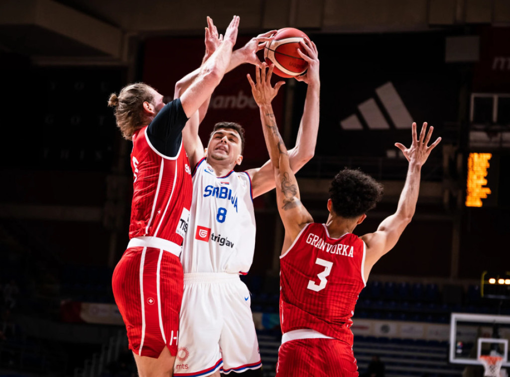 Košarkaši Srbije preokretom pobedili Švajcarsku na debiju selektora Alimpijevića