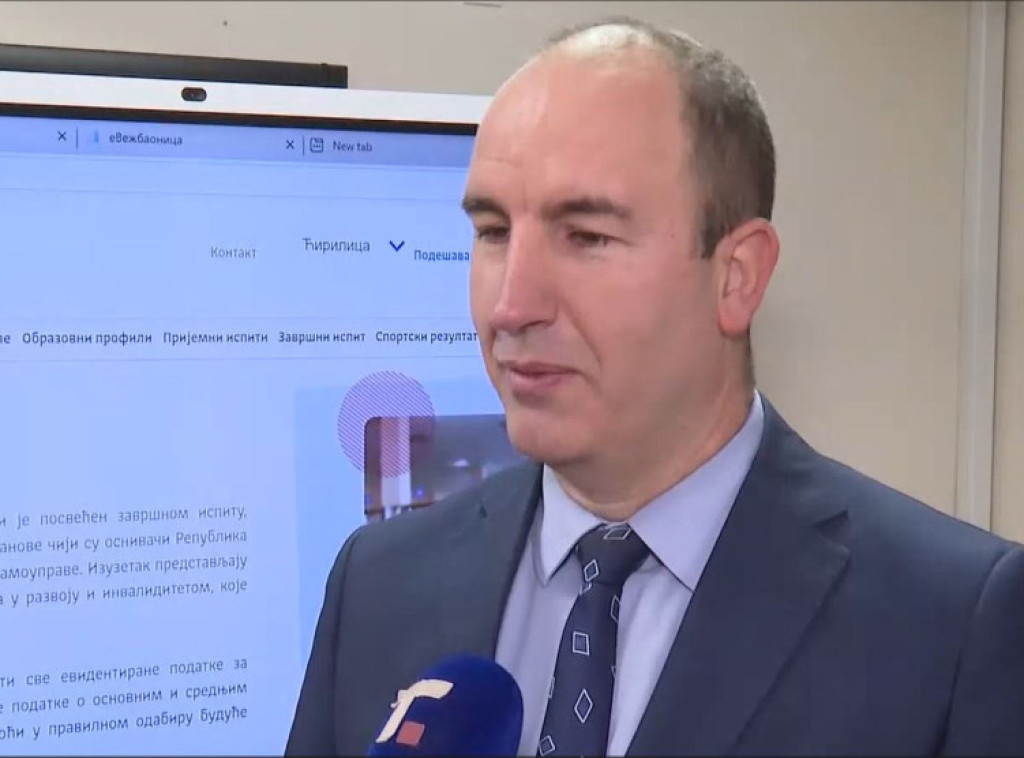 Milan Pašić: Prijava učenika osmog razreda za treći test na završnom ispitu počinje 1. decembra