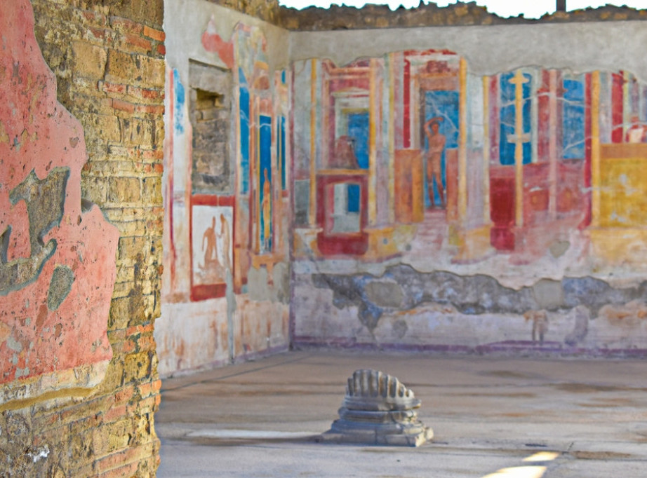 Robot pomaže u restauraciji fresaka na antičkom lokalitetu Pompeji