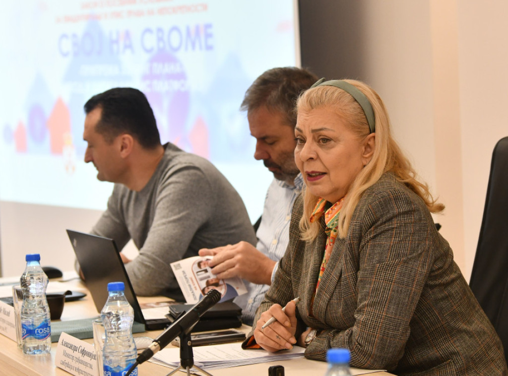 Aleksandra Sofronijević: Pančevo dobar primer sprovođenja zakona "Svoj na svome"
