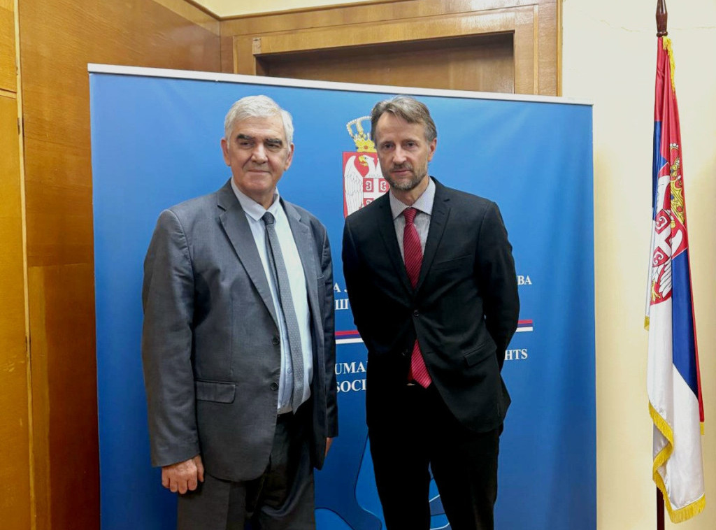 Beriša na sastanku sa Andreasom fon Bekeratom o zaštiti ljudskih i manjinskih prava