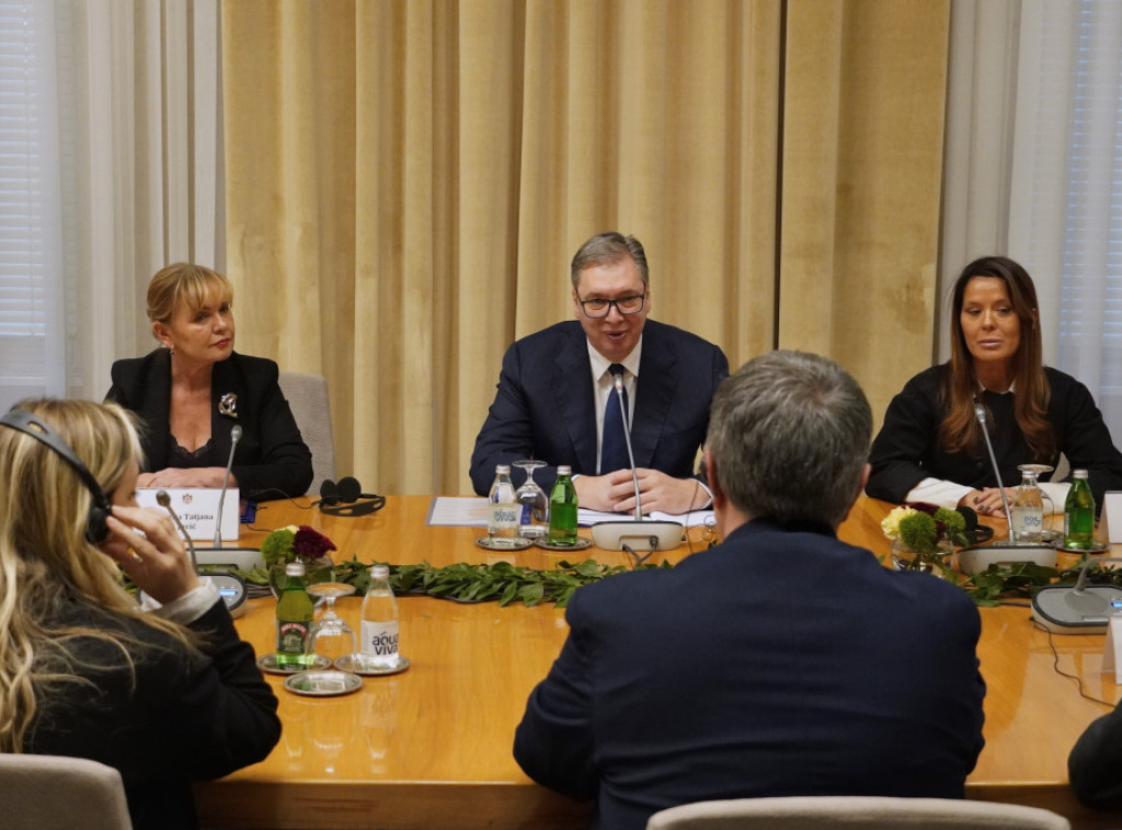 Vucic receives delegation of Italian parliamentary committee on EU affairs