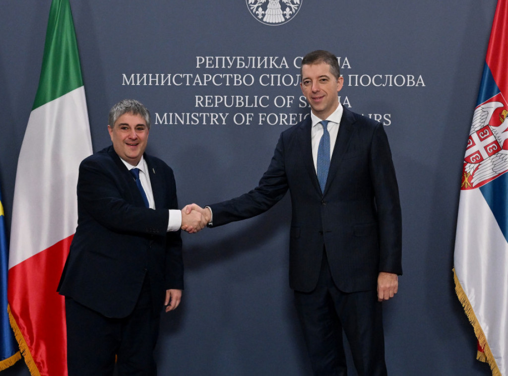 Djuric: Serbia, Italy committed to further development of partnership