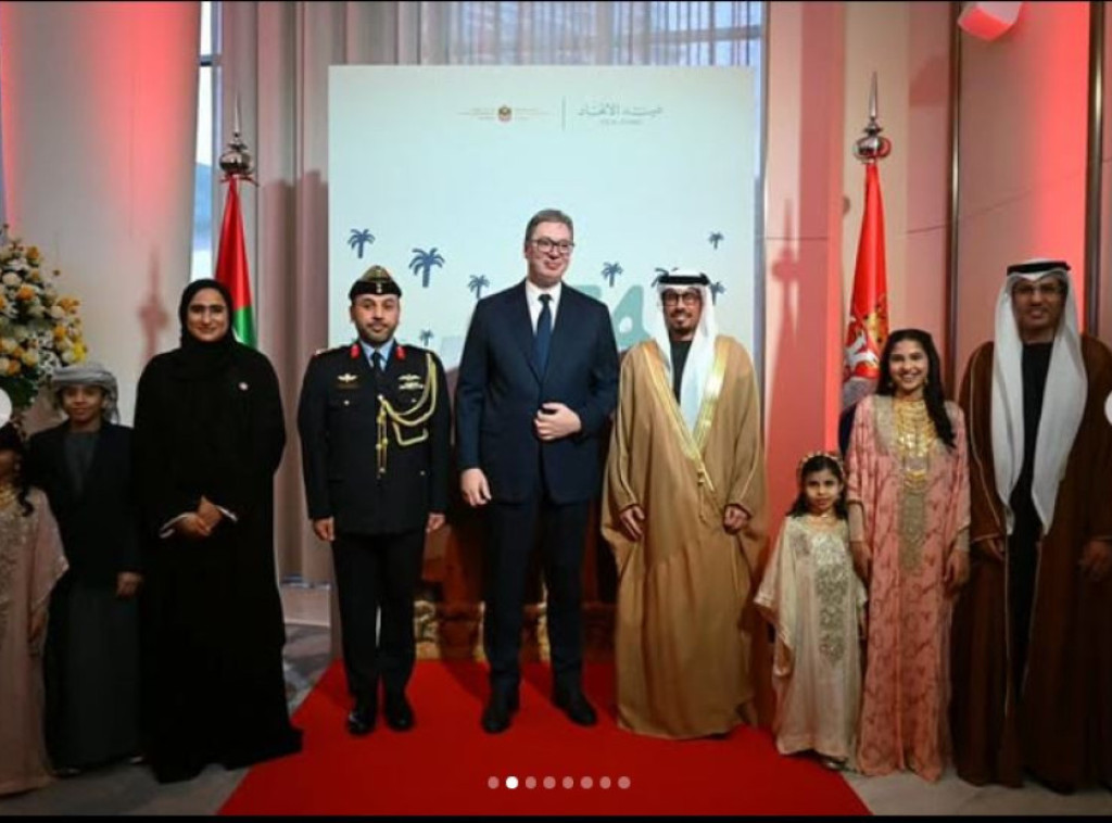 Vučić: Srbija i Ujedinjeni Arapski Emirati dele iskreno i trajno prijateljstvo