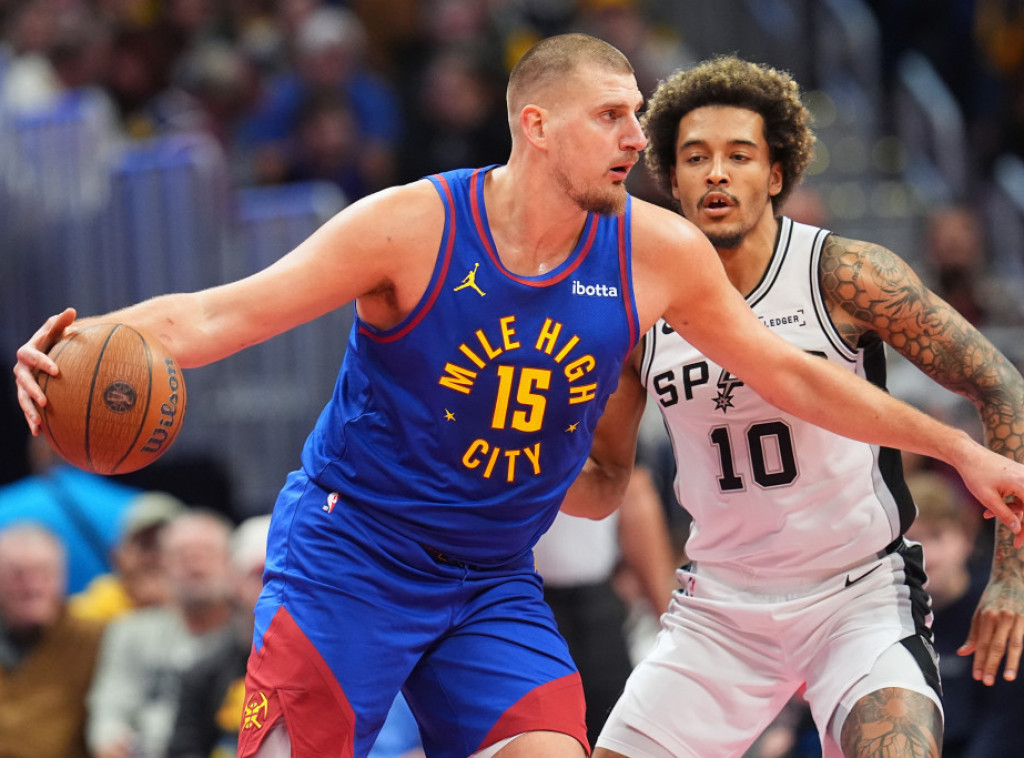 Nagetsi izgubili od Sparsa, Jokić nadomak tripl-dabla