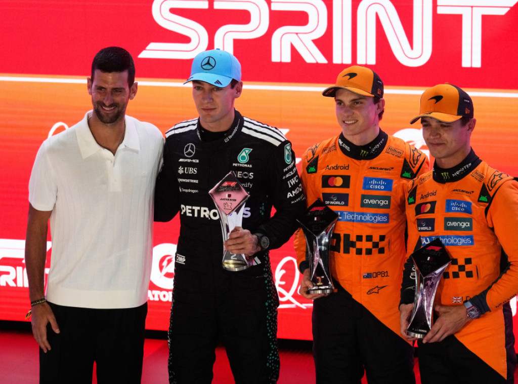 Oskar Pjastri pobednik sprint trke za Veliku nagradu Katara, Đoković dodelio pehare