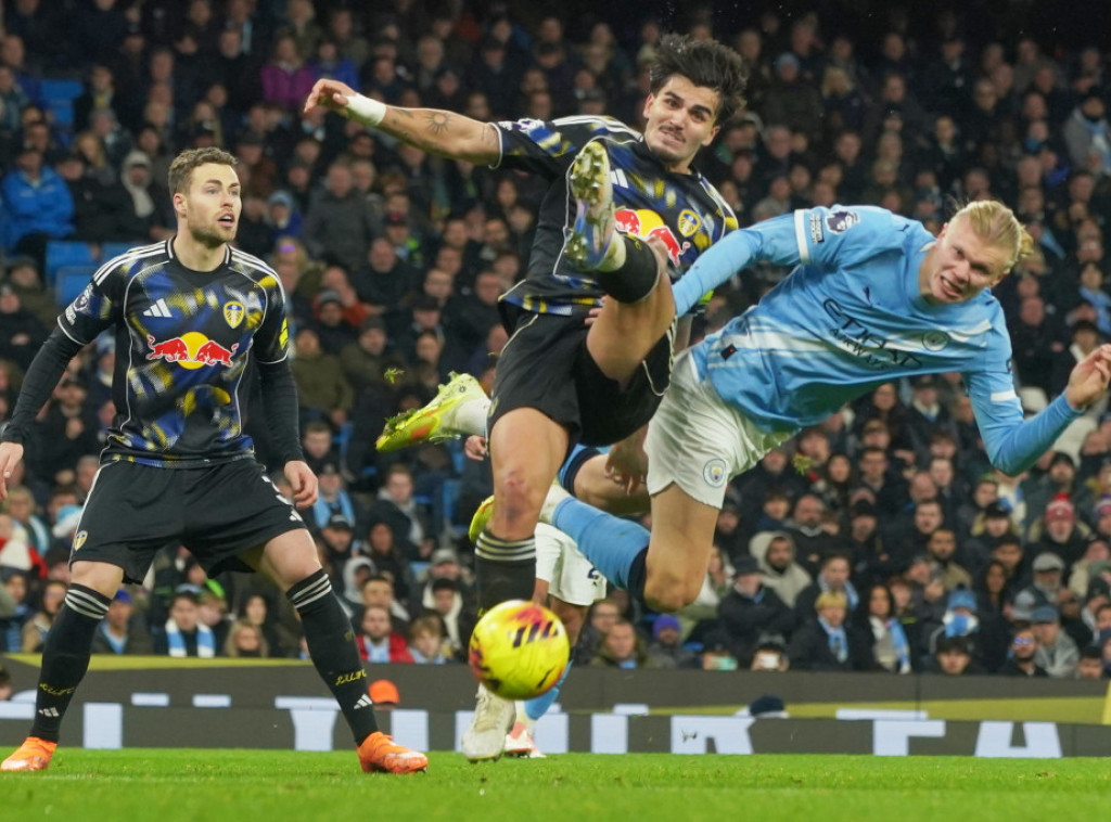 Fudbaleri Mančester sitija savladali Lids u 13. kolu Premijer lige