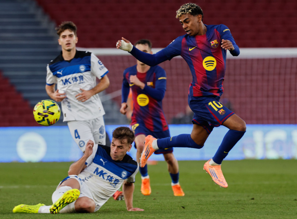 Fudbaleri Barselone nadigrali Alaves u 14. kolu španskog prvenstva