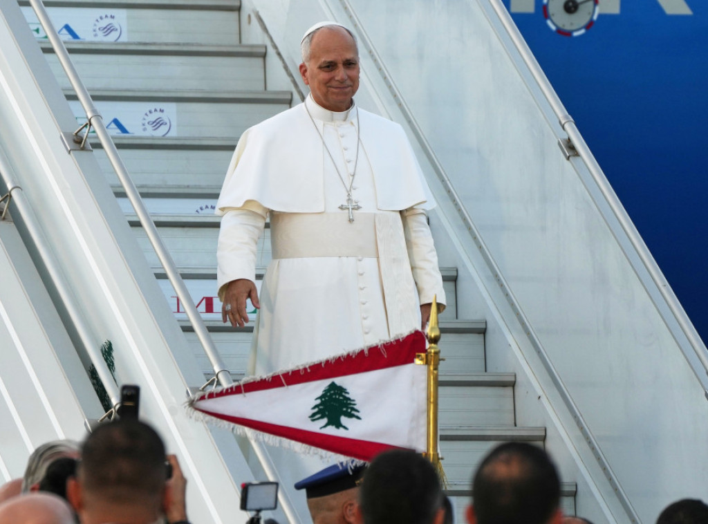 Papa Lav XIV stigao u Liban odakle će uputiti apel za mir