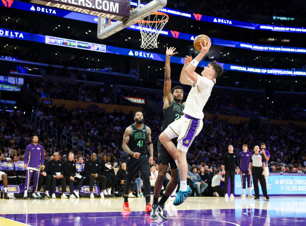 Košarkaši Los Anđeles Lejkersa pobedili Nju Orleans, Njujork savladao Toronto u NBA ligi
