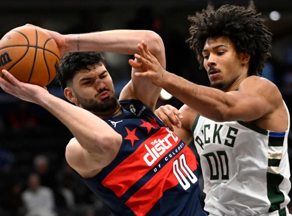 Košarkaši Vašingtona pobedili Milvoki, Vukčević ubacio 16 poena