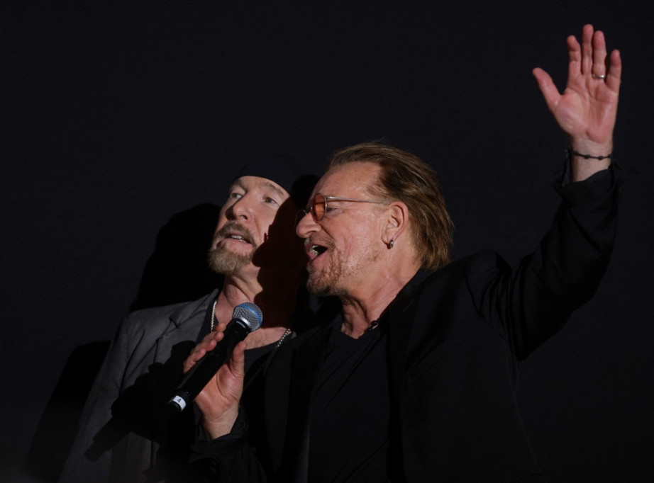 Bono U2 uputio pozdrave Zelenskom tokom prve posete Irskoj