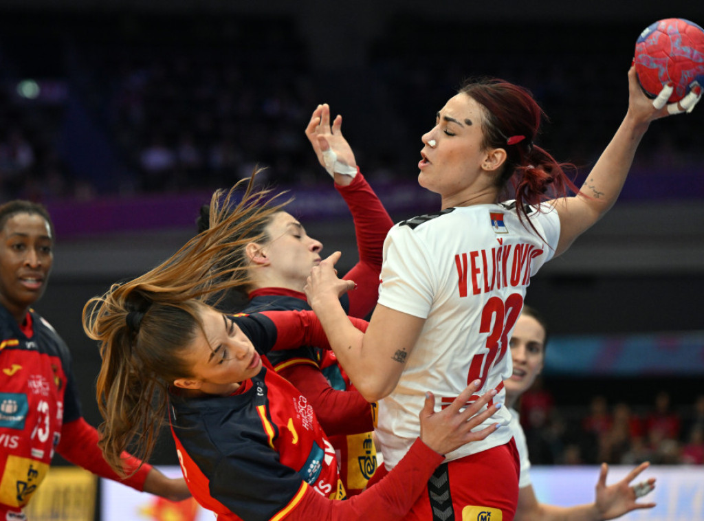 Veliki preokret i pobeda rukometašica Srbije protiv Španije na Svetskom prvenstvu