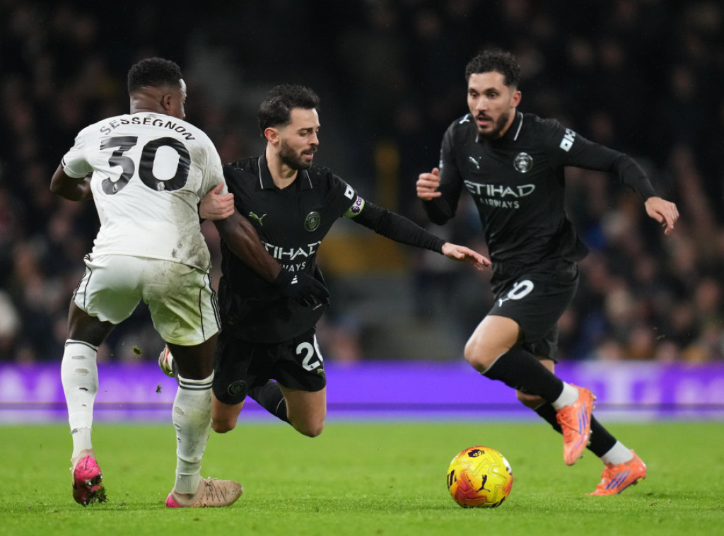 Fudbaleri Mančester sitija pobedili Fulam u meču sa devet golova