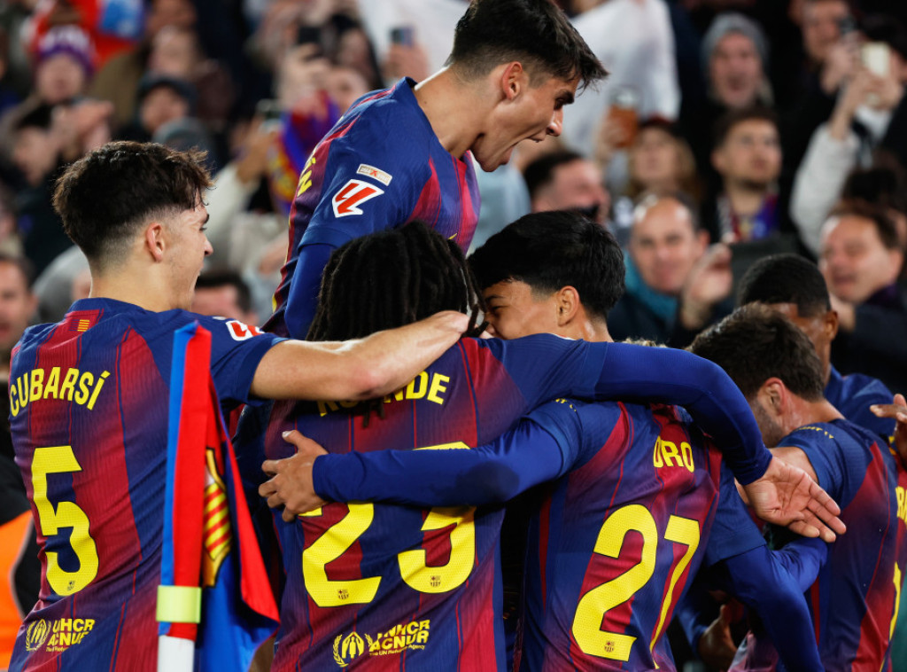 Fudbaleri Barselone pobedili Atletiko Madrid u španskom prvenstvu