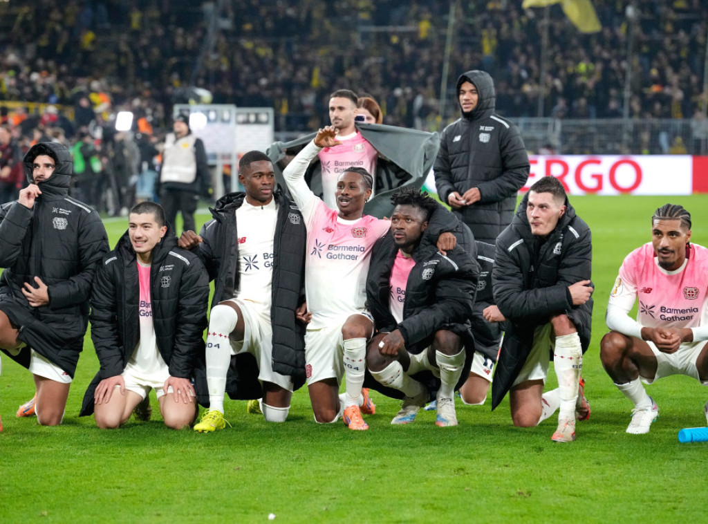Fudbaleri Leverkuzena savladali Borusiju za plasman u četvrtfinale Kupa Nemačke