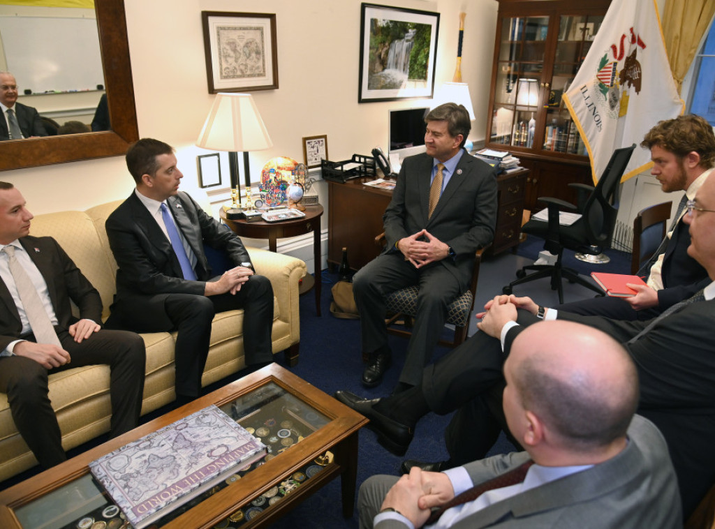 Marko Đurić sa Bredom Šnajderom: Srbija nastoji da jača politički dijalog i ekonomske veze sa SAD