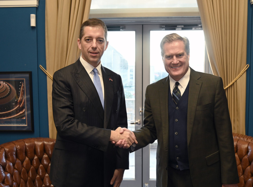 Djuric, US Congressman Turner discuss strengthening of Serbia-US political cooperation