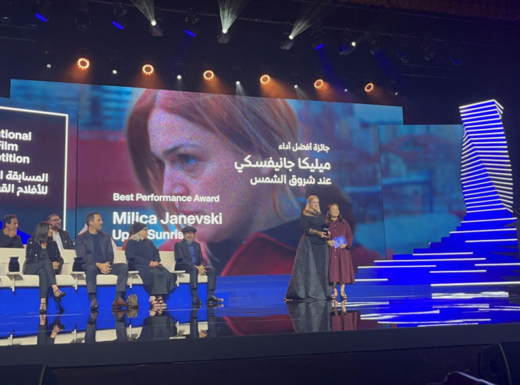 Srpska glumica Milica Janevski dobila nagradu na Filmskom festivalu u Dohi