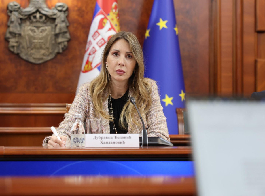 Dubravka Đedović Handanović: Srbija ponosna što građani nisu i neće osetiti nestašice