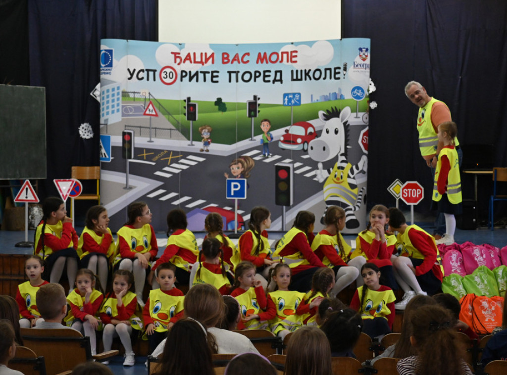 Parking servis započeo novi ciklus edukacije đaka prvaka o saobraćaju