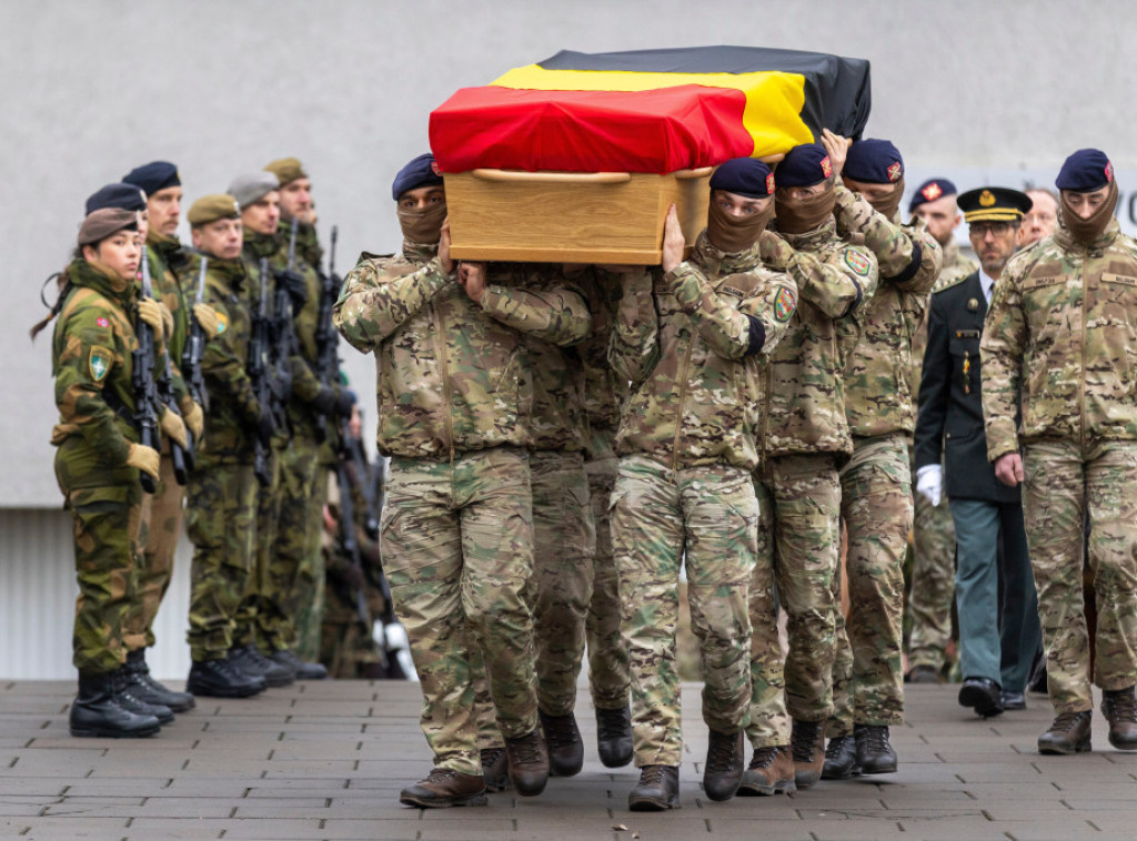 Telo belgijskog vojnika prebačeno iz Litvanije
