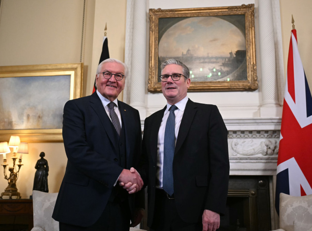 Štajnmajer doputovao u posetu Velikoj Britaniji