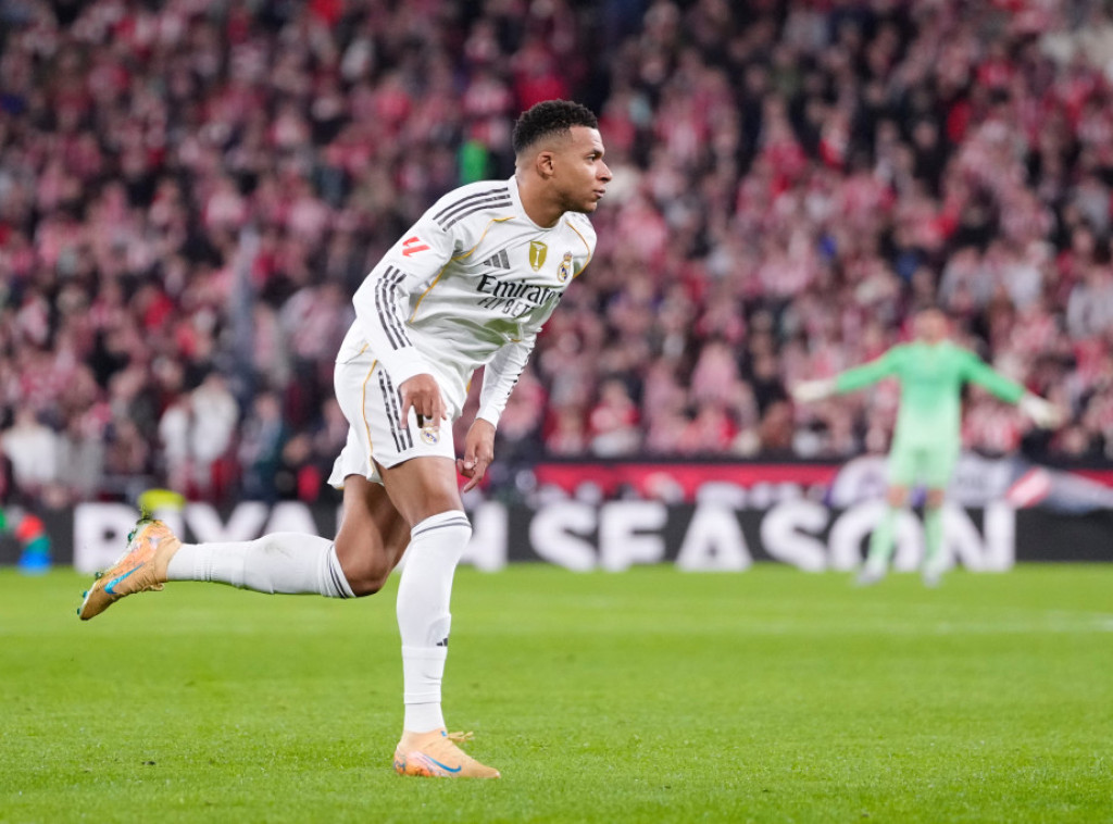 Dva gola i asistencija Mbapea za pobedu Reala u Baskiji