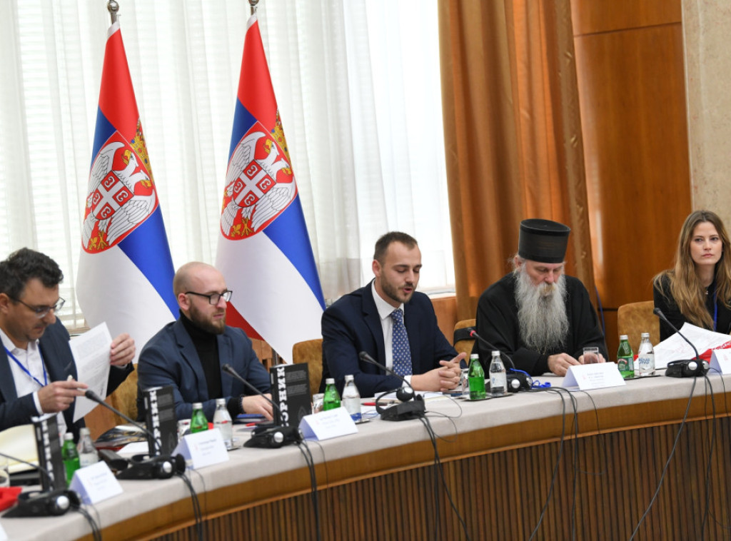 Počela konferencija "80 godina od oslobođenja Jasenovca-Studija slučaja: Koncentracioni i logori smrti" u Palati Srbije