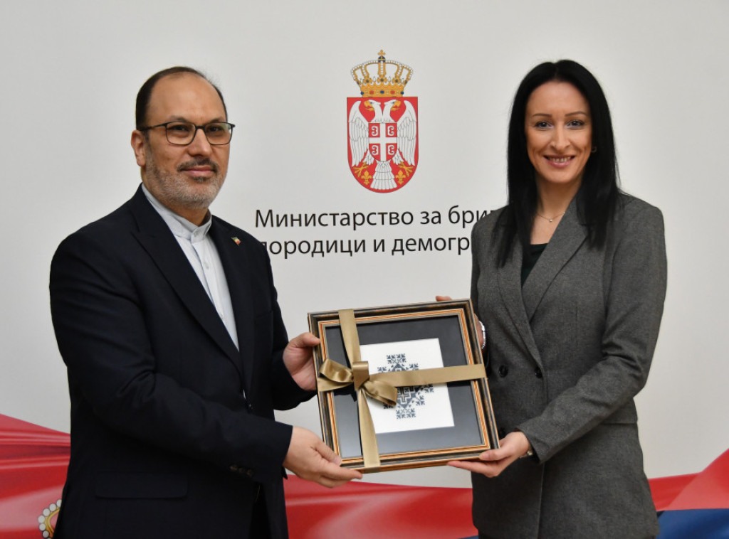 Jelena Žarić Kovačević sa Mohamadom Sadekom Fazlijem: Jačanje saradnje Srbije i Irana u oblasti demografije