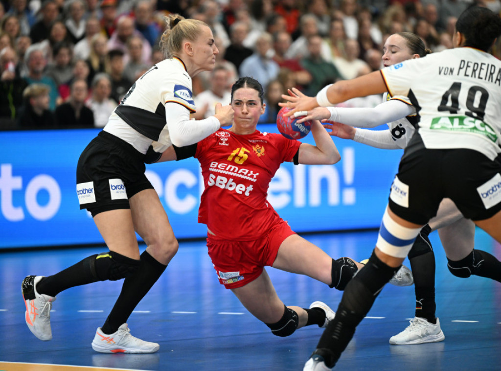 Rukometašice Nemačke savladale Crnu Goru na Svetskom prvenstvu