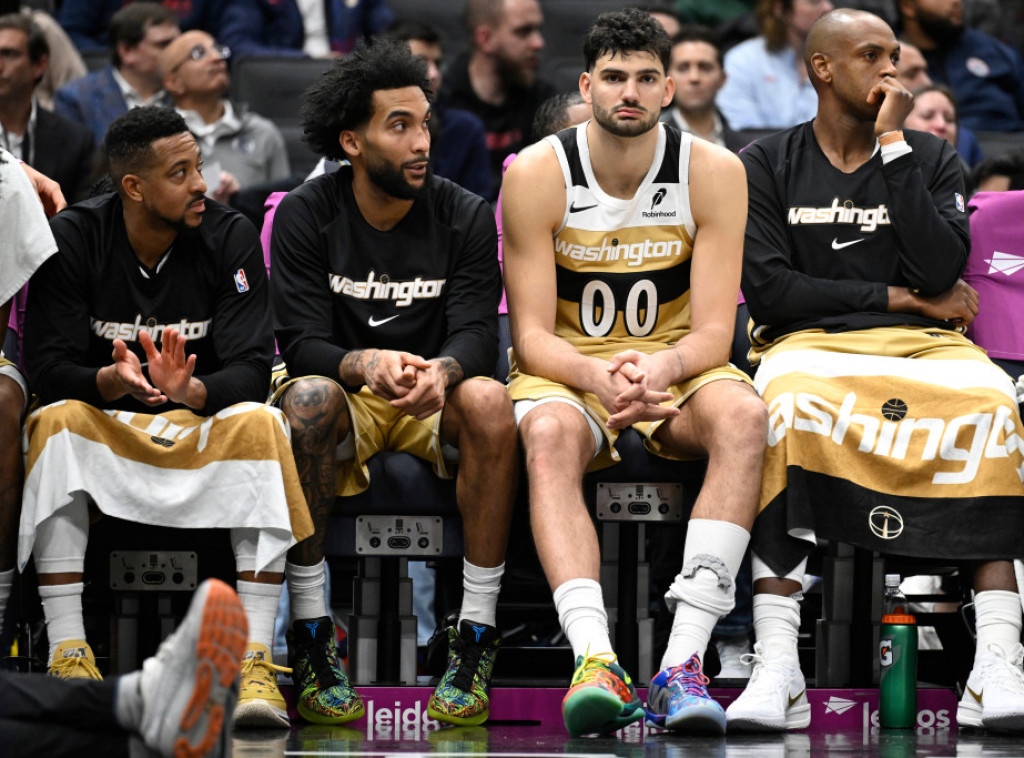 Tristan Vukčević ubacio 10 poena u porazu košarkaša Vašingtona od Bostona