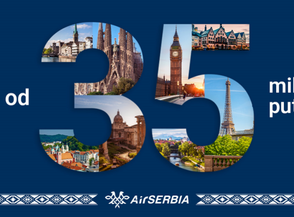 Er Srbija u novembru premašila 35 miliona prevezenih putnika od osnivanja