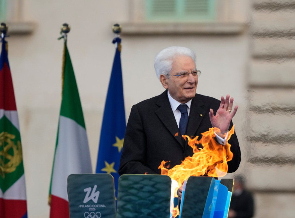 Serđo Matarela: Nadamo se da će olimpijsko primirje biti obnovljeno na Zimskim olimpijskim igarama u Italiji 2026.