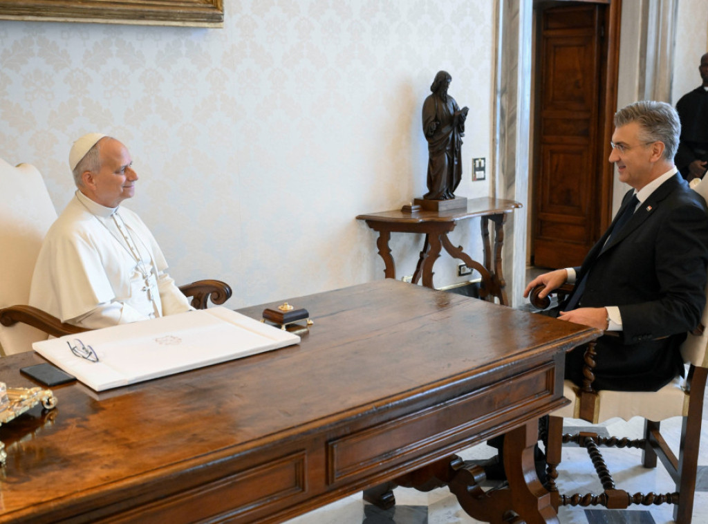 Vatikan: Plenković sa Papom razgovarao o Ukrajini, Bliskom istoku i BiH