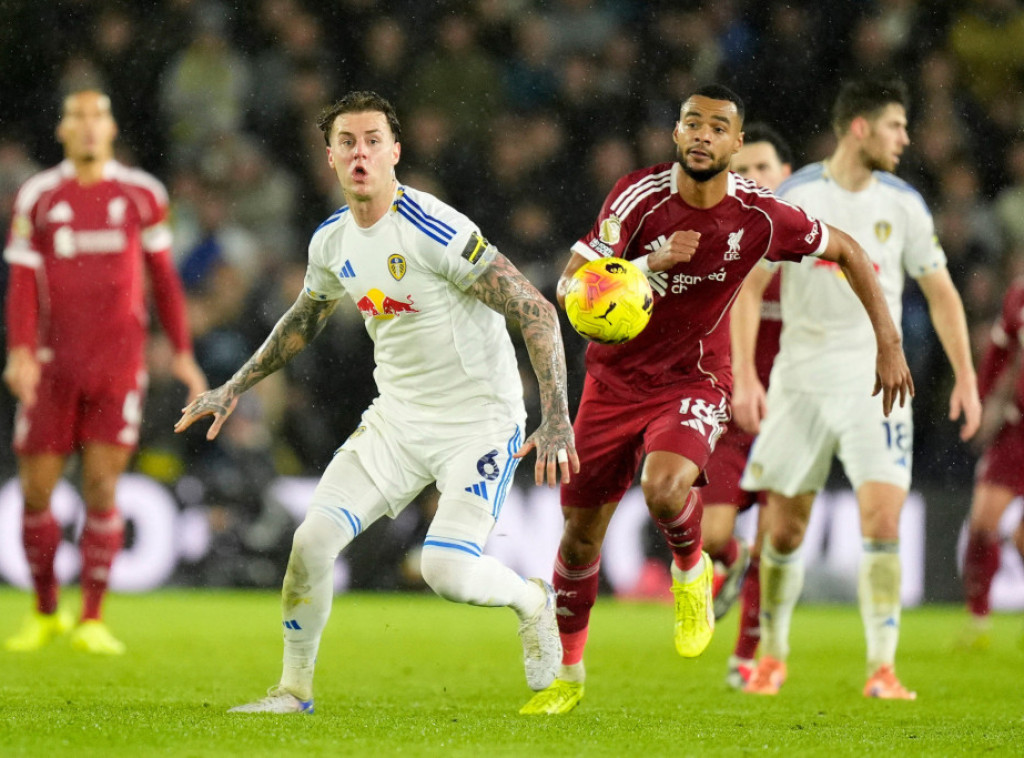 Fudbaleri Liverpula vodili u Lidsu 2:0, ali ostali bez pobede u 90+6. minutu