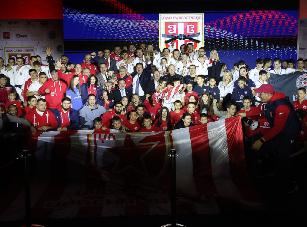 Džudisti Crvene zvezde osmi put uzastopno šampioni Srbije